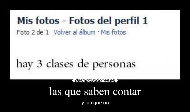 las que saben contar - 