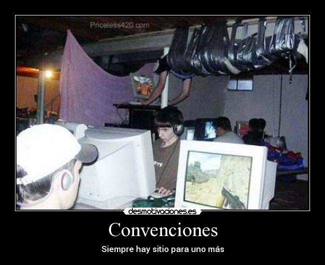 Convenciones - Siempre hay sitio para uno más