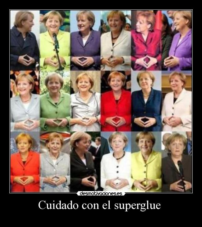 Cuidado con el superglue  - 