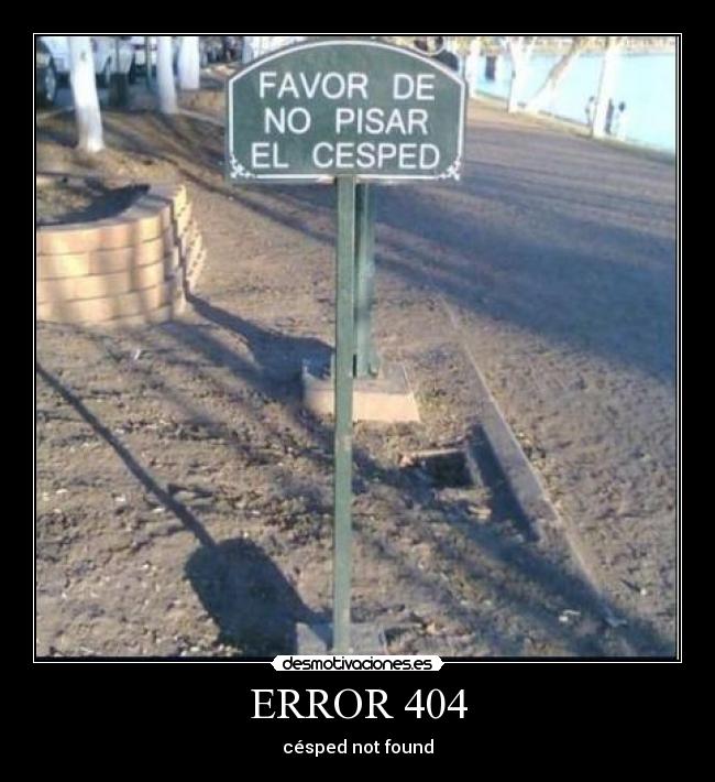 ERROR 404 -