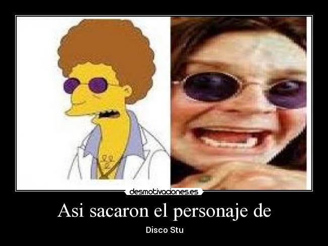 Asi sacaron el personaje de - 