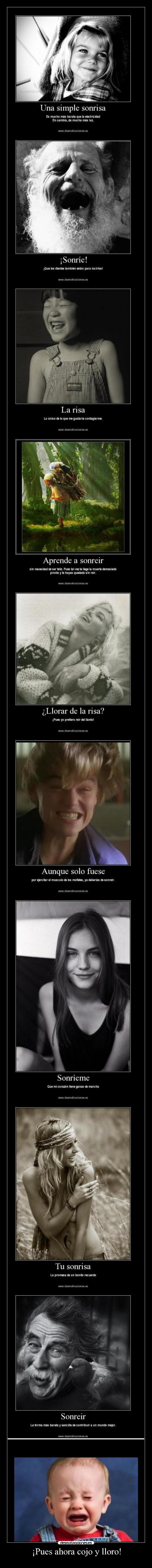 ¡Pues ahora cojo y lloro! - 