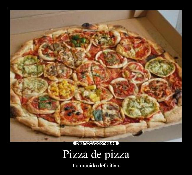 Pizza de pizza -