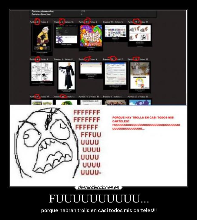 carteles fuuuuuuuuuuuuuuuuu desmotivaciones