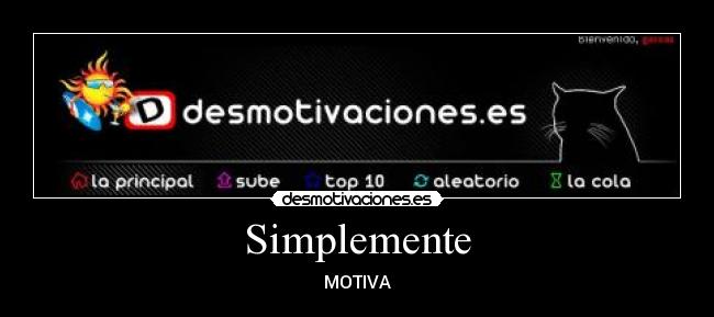 Simplemente - MOTIVA