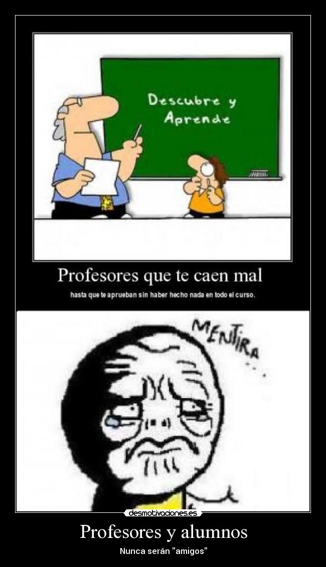 Profesores y alumnos - 