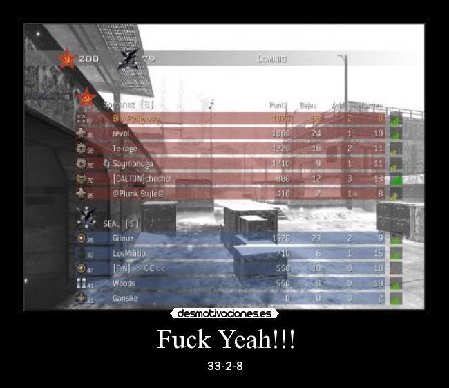 Fuck Yeah!!! - 33-2-8