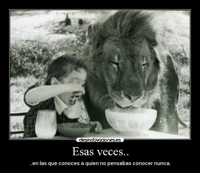 Esas veces.. -