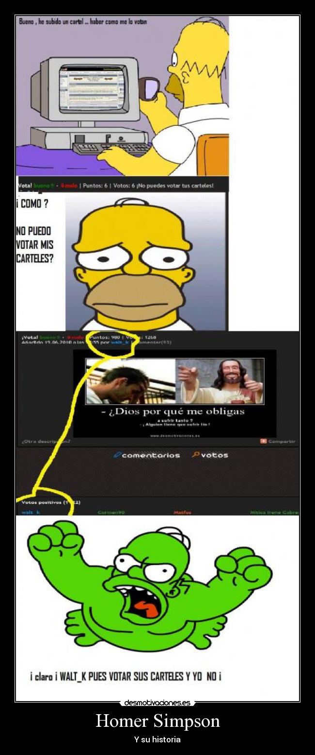 Homer Simpson - Y su historia