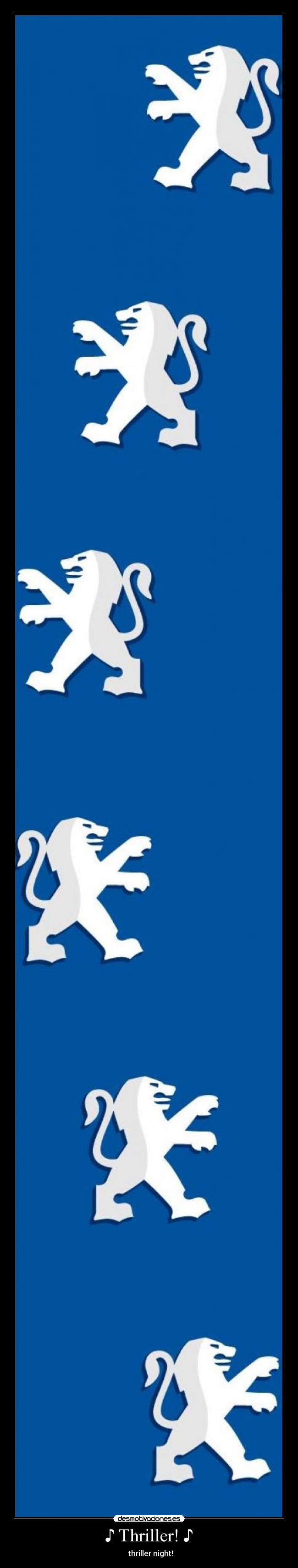 ♪ Thriller! ♪ - ♪ thriller night!♪