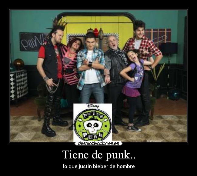 Tiene de punk.. -