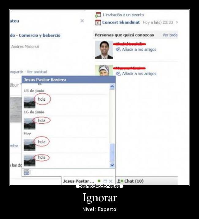 Ignorar - 