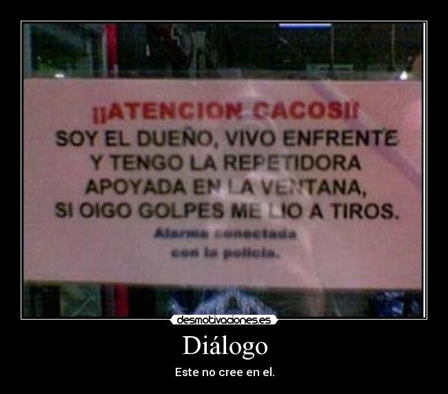 carteles dialogo desmotivaciones