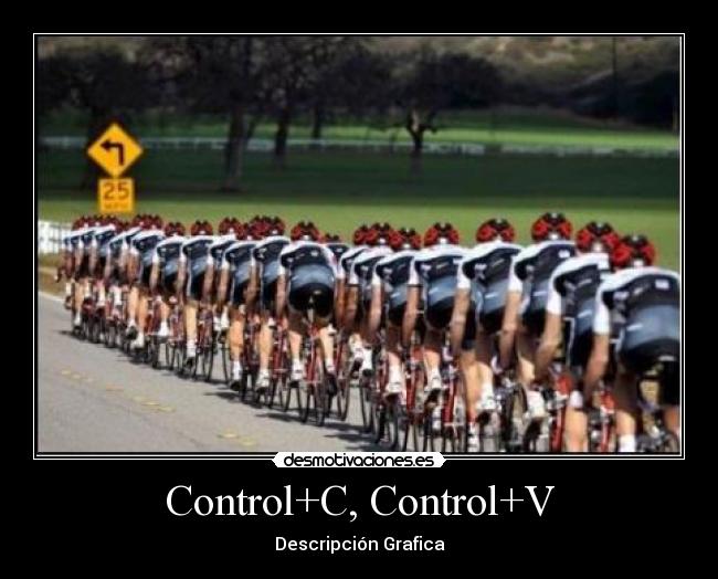 Control+C, Control+V - Descripción Grafica