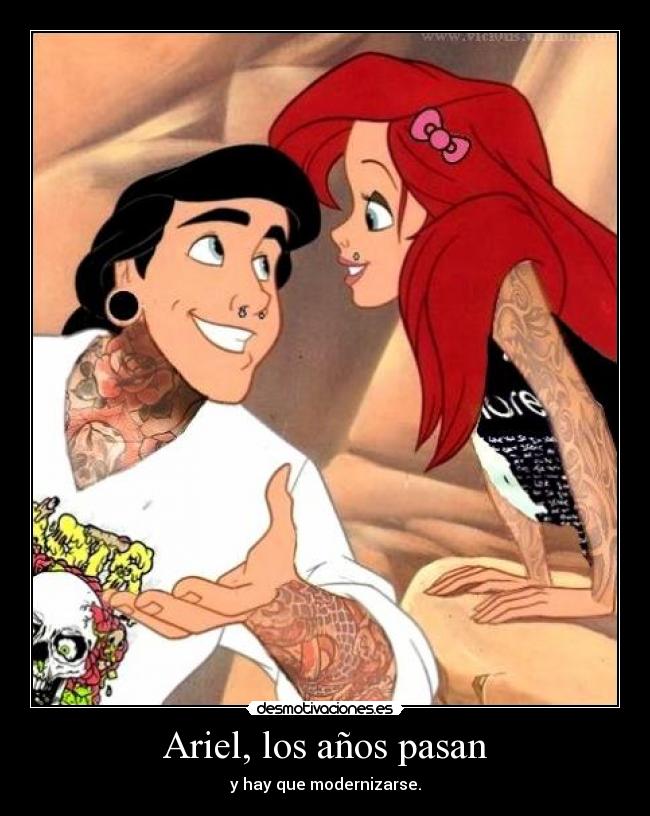 Ariel, los años pasan -