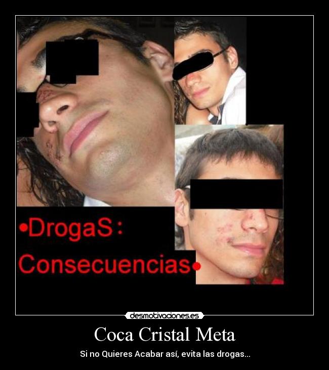 Coca Cristal Meta - Si no Quieres Acabar así, evita las drogas...