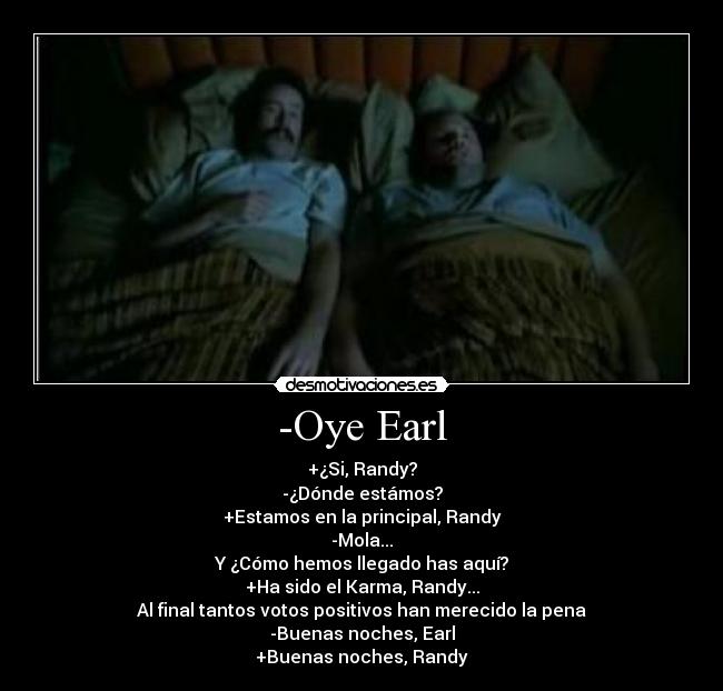 -Oye Earl -