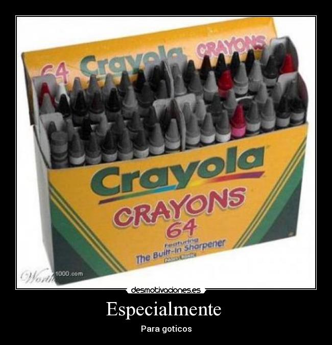 Especialmente - Para goticos