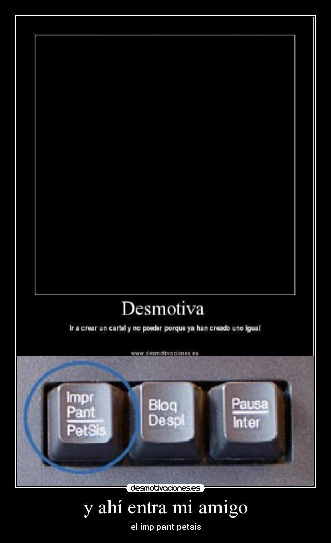 y ahí entra mi amigo - el imp pant petsis