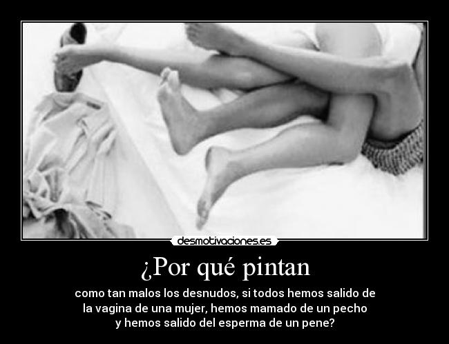 ¿Por qué pintan -
