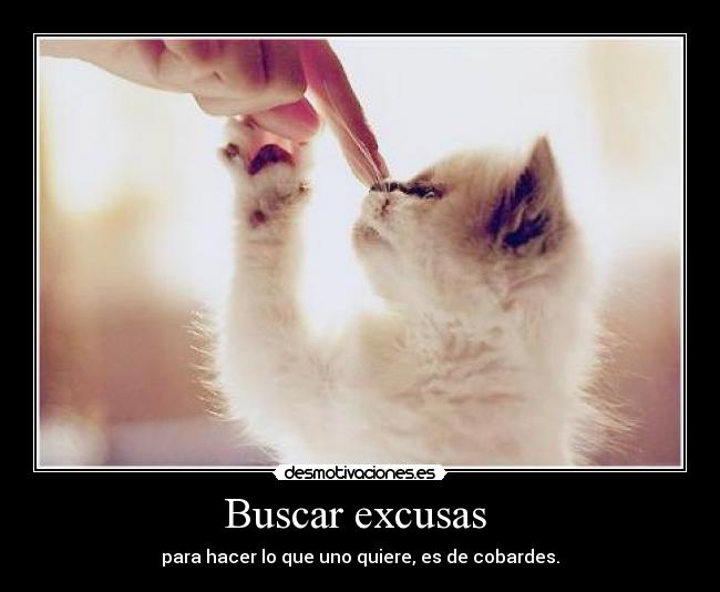 Buscar excusas -