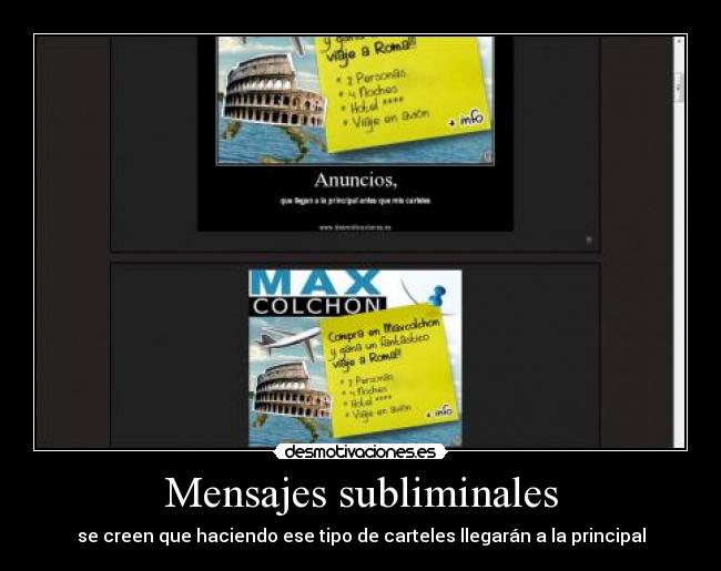 Mensajes subliminales -