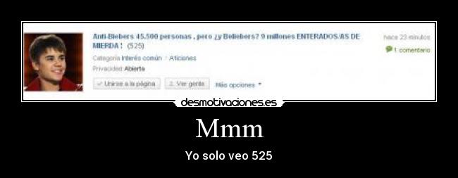 Mmm - Yo solo veo 525