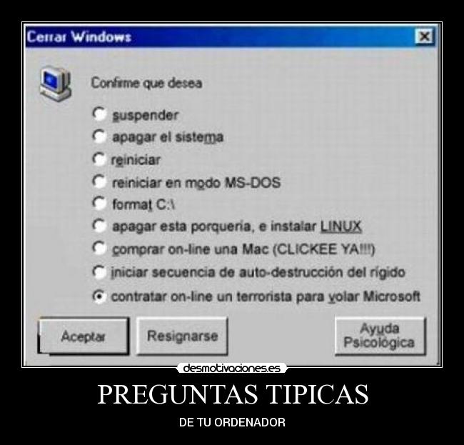 PREGUNTAS TIPICAS - 