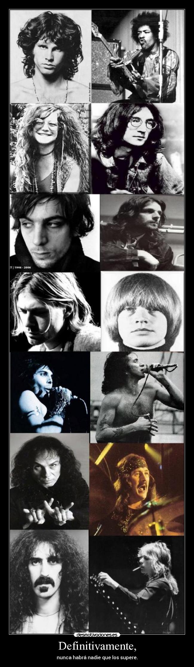 Definitivamente, - nunca habrá nadie que los supere.