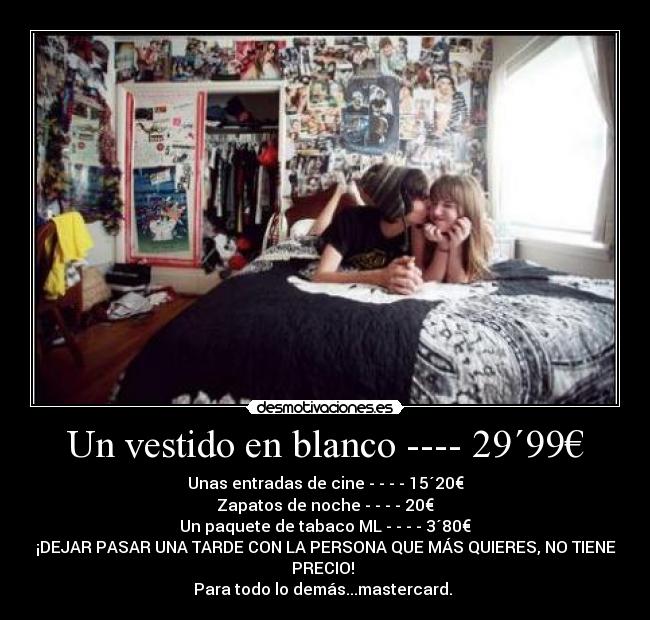 Un vestido en blanco ---- 29´99€ -