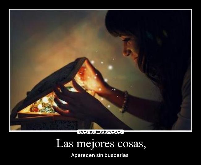 Las mejores cosas, - 