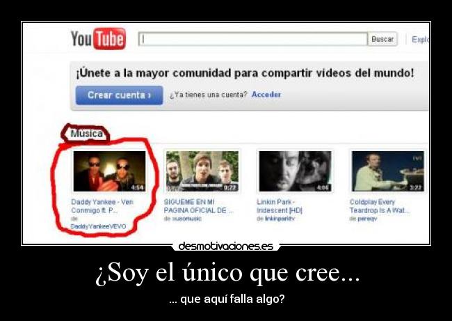 ¿Soy el único que cree... - 