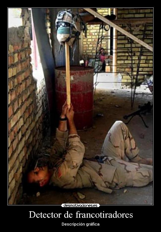 Detector de francotiradores -