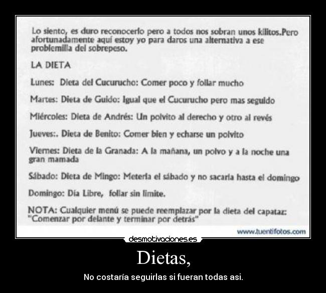 Dietas, -