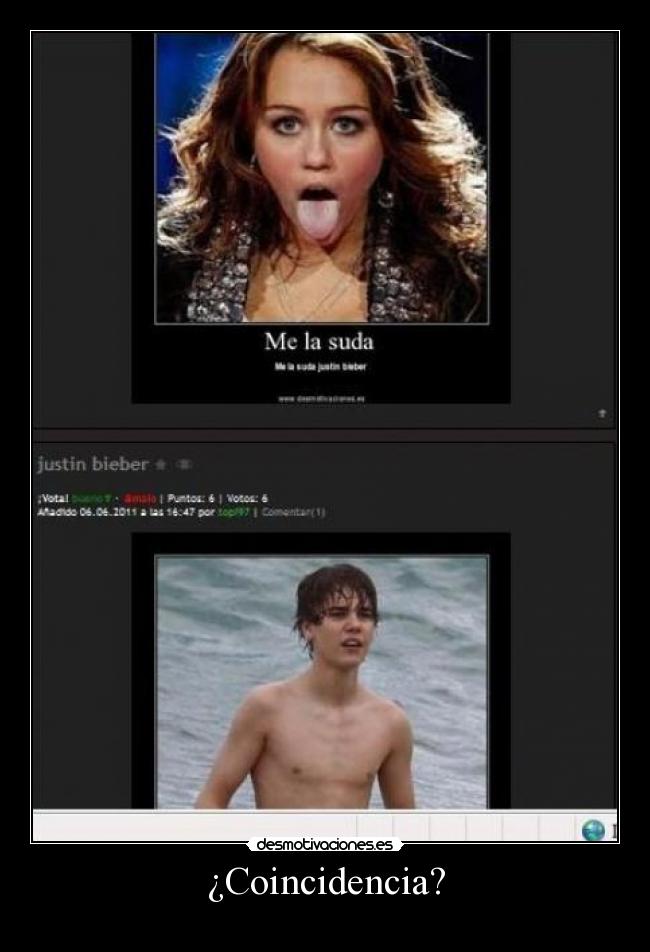 ¿Coincidencia? -