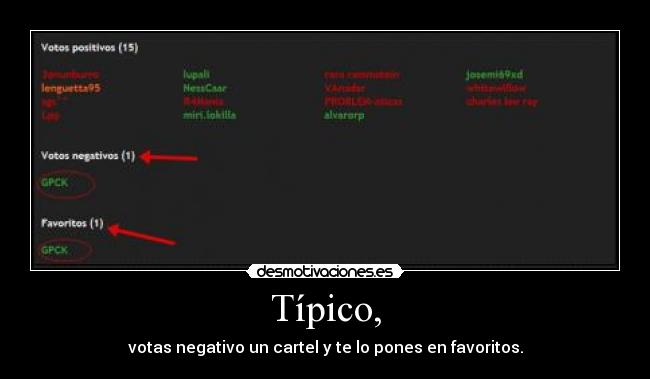 Típico, - 