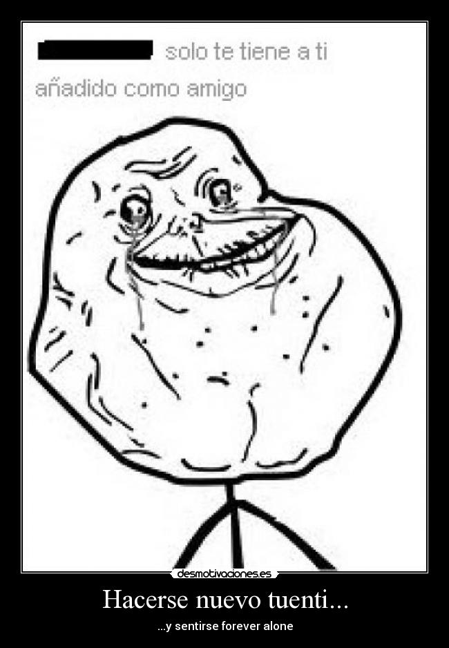 Hacerse nuevo tuenti... -