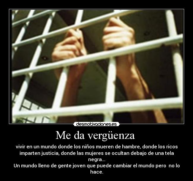 Me da vergüenza -