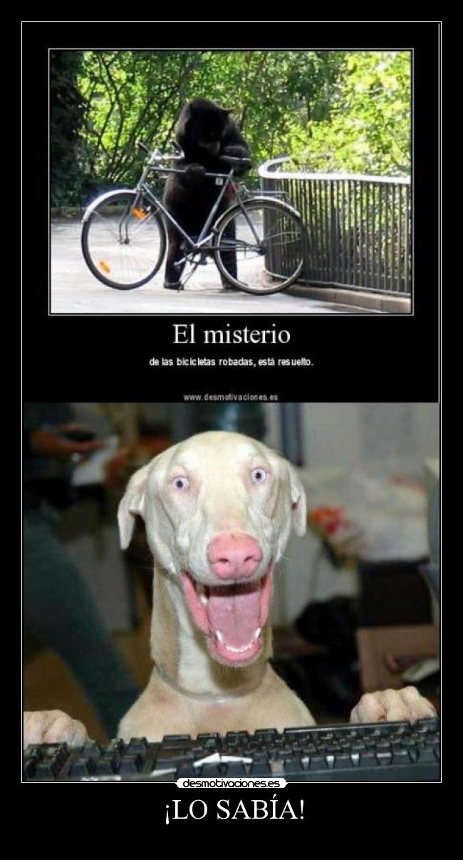 ¡LO SABÍA! -