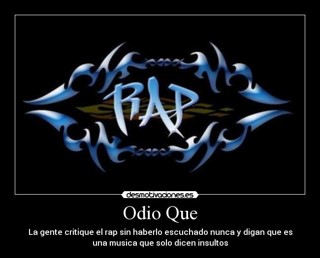 Odio Que - 