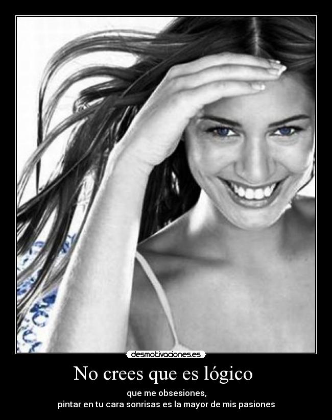 No crees que es lógico -