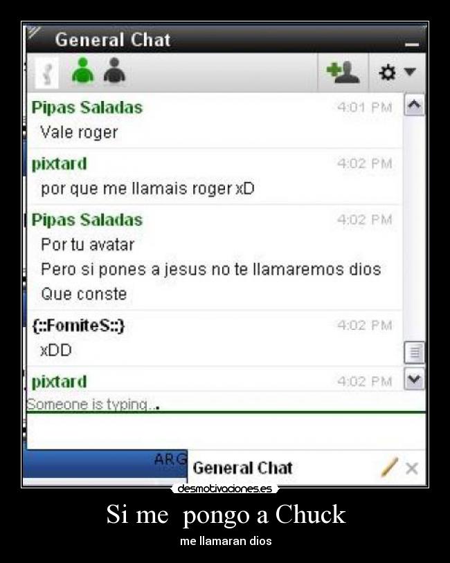 Si me  pongo a Chuck - 