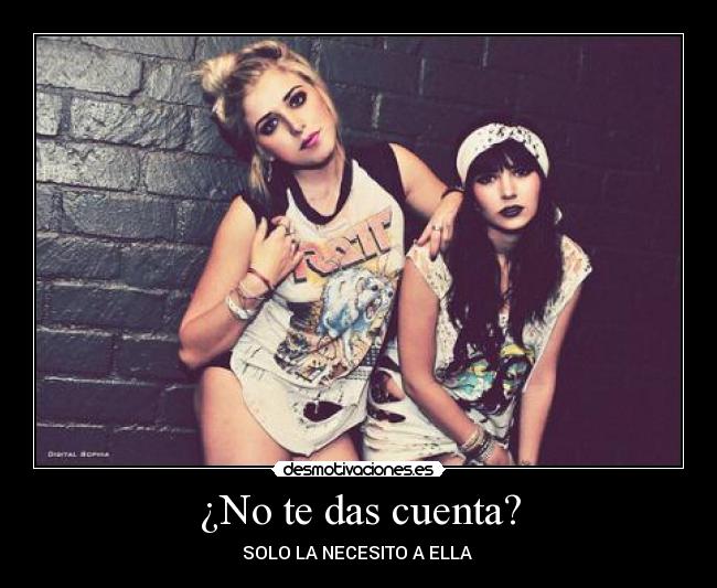 ¿No te das cuenta? - 