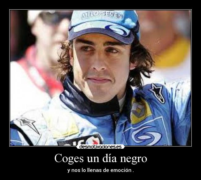 carteles coges dia negro desmotivaciones