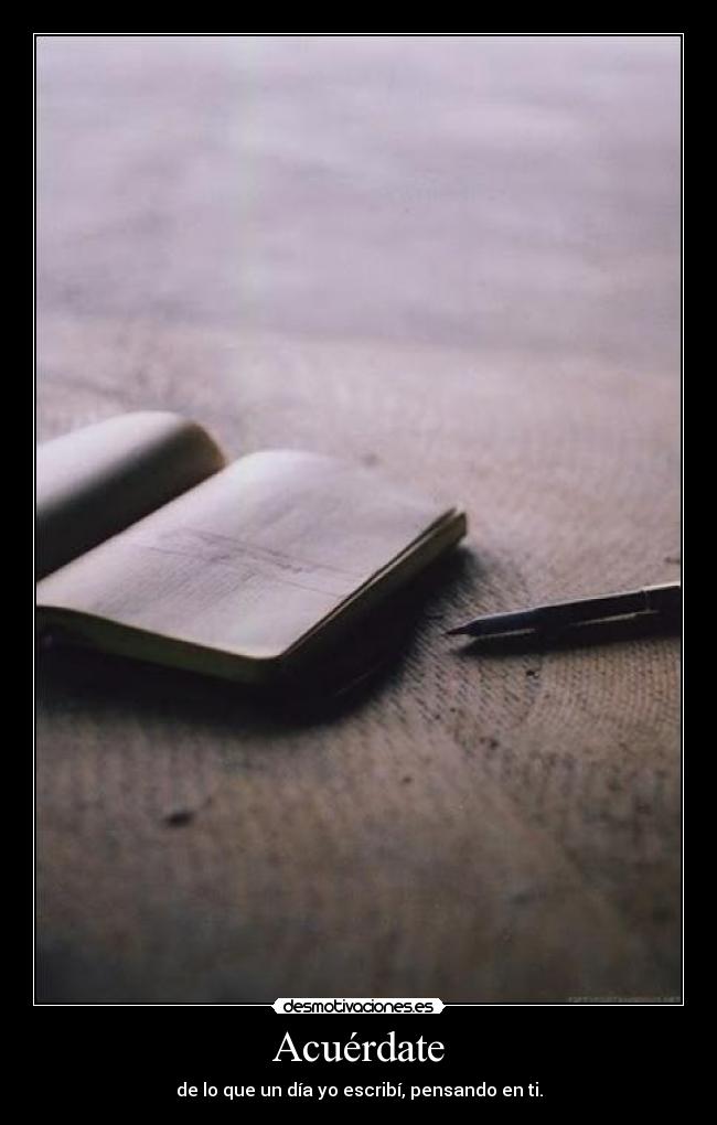 Acuérdate -