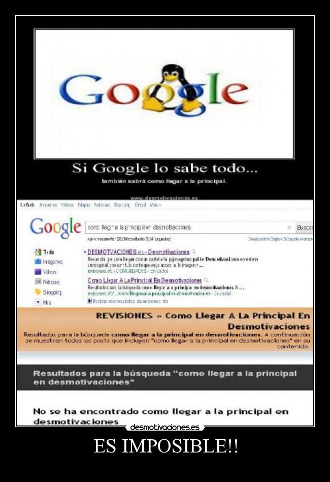 ES IMPOSIBLE!! -