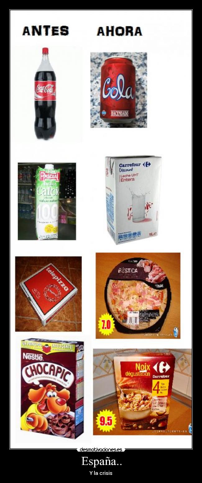 España.. - Y la crisis