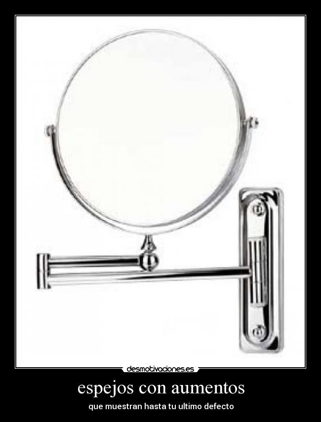espejos con aumentos -