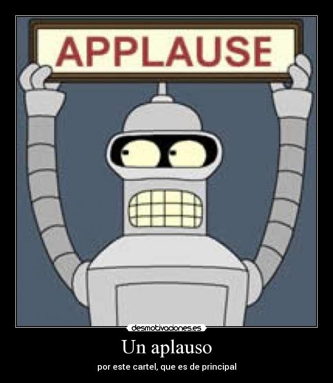 Un aplauso - 