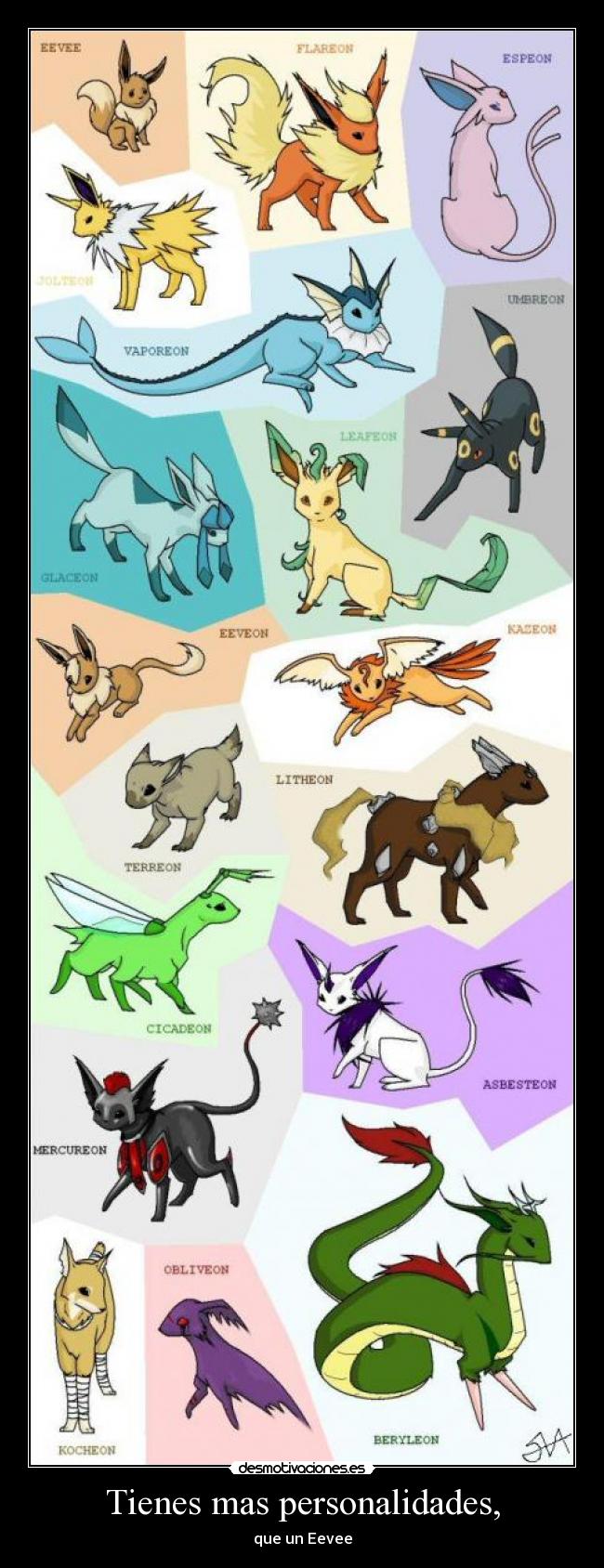 Tienes mas personalidades, - 